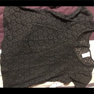 Charmin Charlie’s Lace black shirt
